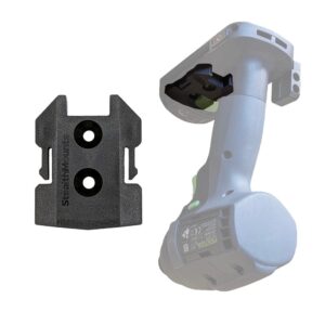 Zwarte machinehouders voor Festool 18v - 4 stuks