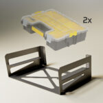 Bracket voor Stanley FATMAX organizer Ondiep 2x Assortimentskoffer-Bracket - Afbeelding 2